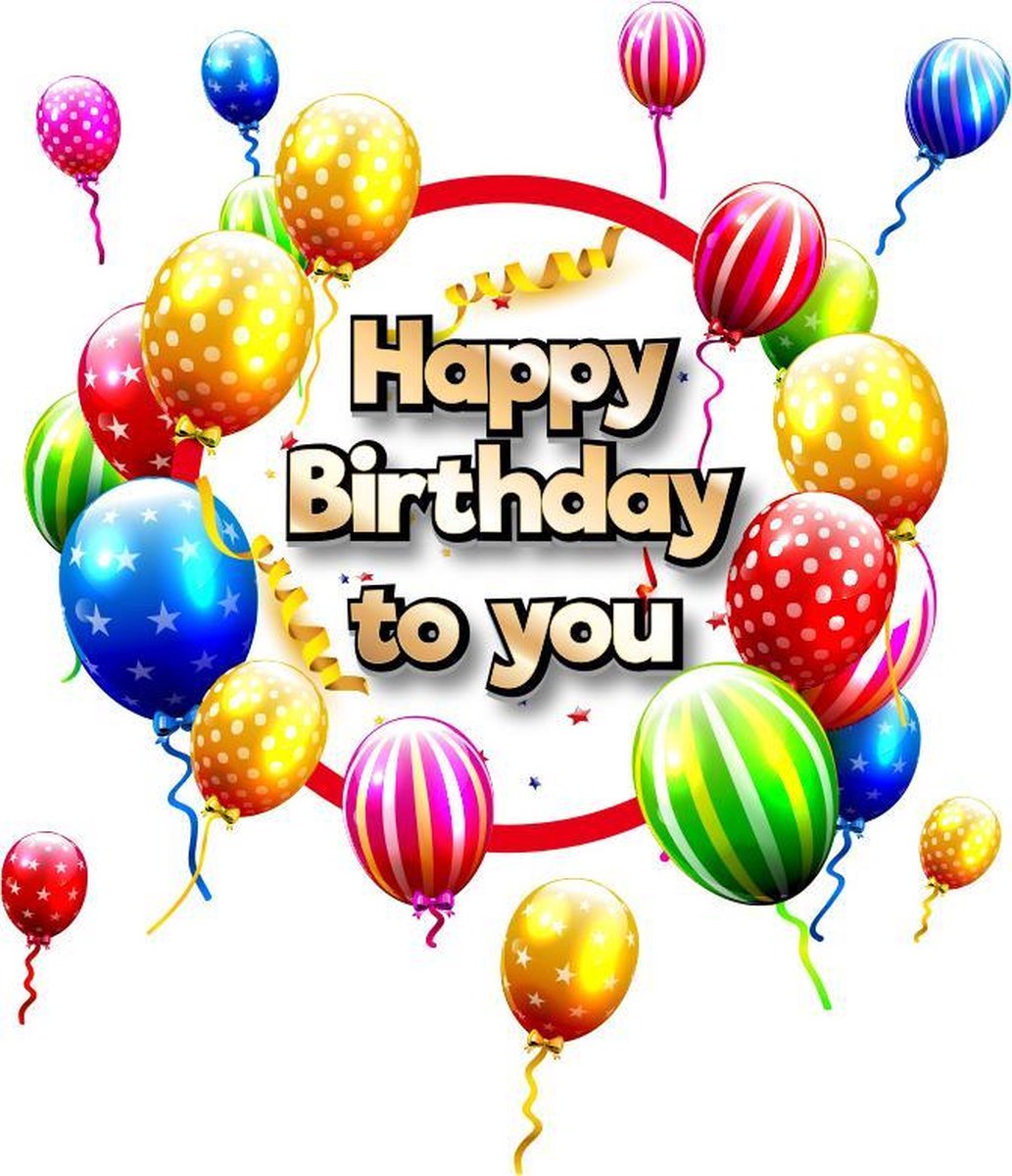 Raamsticker verjaardag | Herbruikbare Birthday Sticker | Kind |